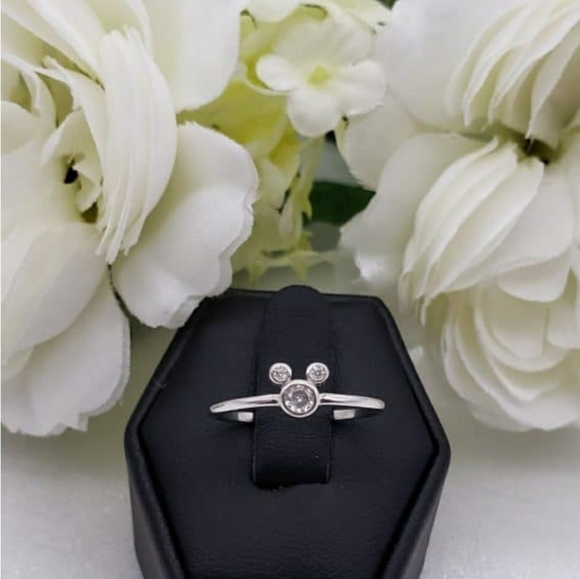 ❤️ Dainty Mouse Ring - Picture 3 of 4